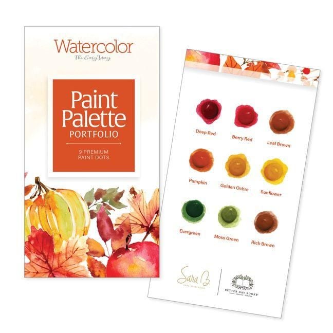 Produktbild: Watercolor the Easy Way Paint Palette Portfolio Autumn