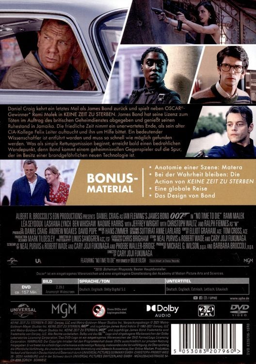 Produktbild: James Bond 007: Keine Zeit zu sterben