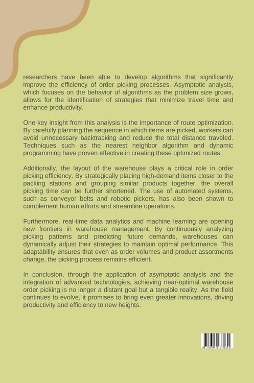 Produktbild: A Two-Part Approach to Optimal Warehouse Order Picking: Batching, Packing, and Routing