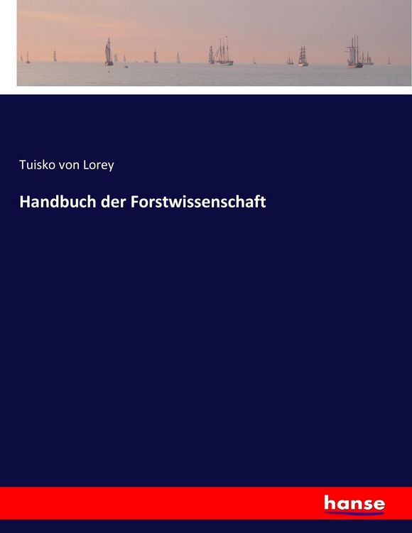 Produktbild: Handbuch der Forstwissenschaft
