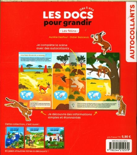 Produktbild: Les f&eacute;lins : d&egrave;s 5 ans