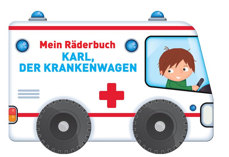Produktbild: Mein R&auml;derbuch - Karl, der Krankenwagen