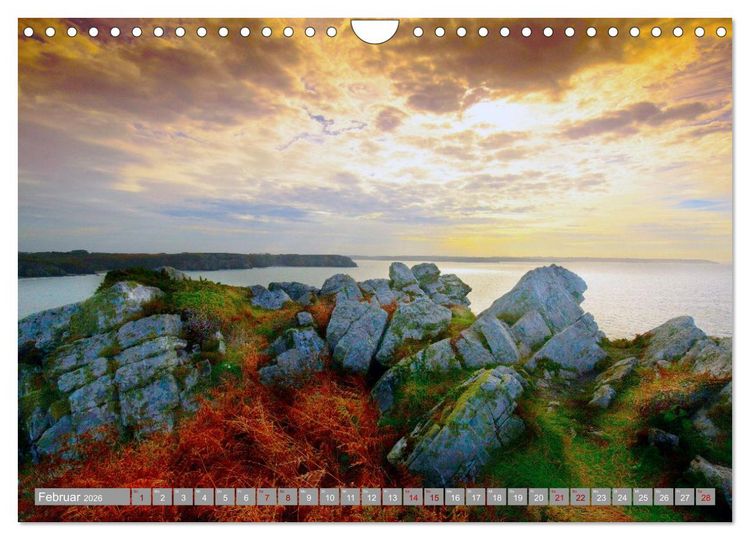 Produktbild: Wolken- und Lichtstimmungen (Wandkalender 2026 DIN A4 quer), CALVENDO Monatskalender