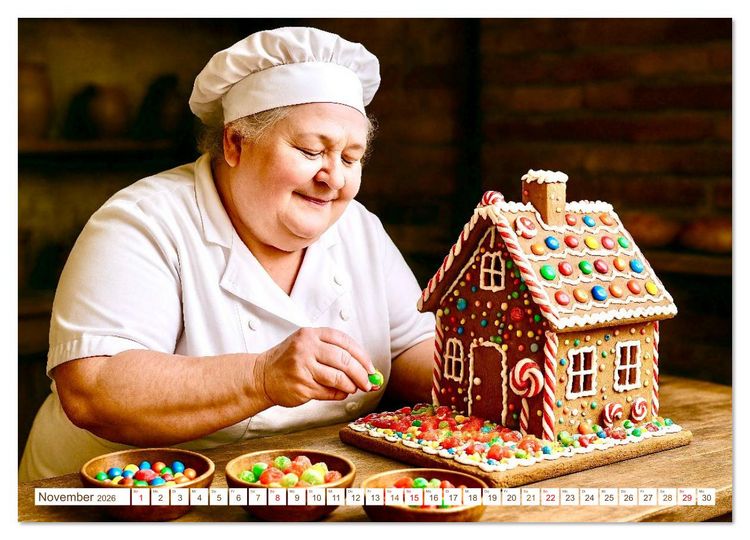 Produktbild: B&auml;cker und Backstuben (hochwertiger Premium Wandkalender 2026 DIN A2 quer), Kunstdruck in Hochglanz