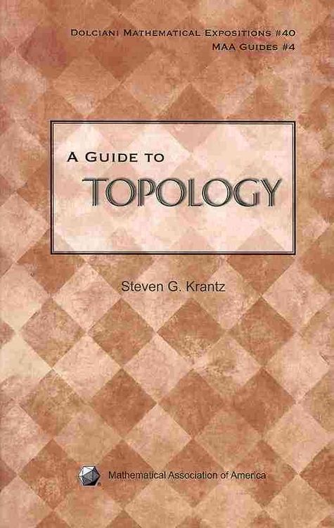 Produktbild: A Guide to Topology