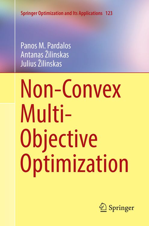 Produktbild: Non-Convex Multi-Objective Optimization