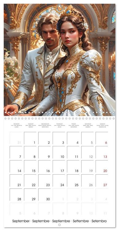 Produktbild: Zodiac Men (Wall Calendar 2026 12 &times; 12 Inch) CALVENDO 12 Month Wall Calendar