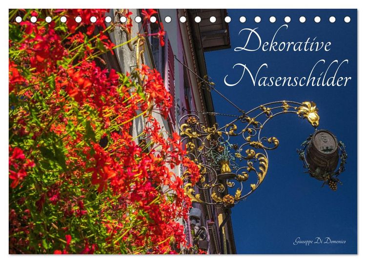 Produktbild: Dekorative Nasenschilder (Tischkalender 2026 DIN A5 quer), CALVENDO Monatskalender