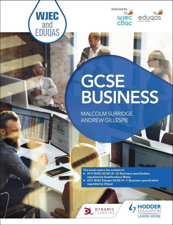 Produktbild: WJEC and Eduqas GCSE Business
