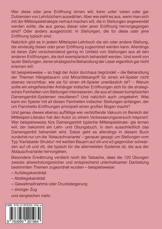 Typisch Damengambit Abtauschvariante