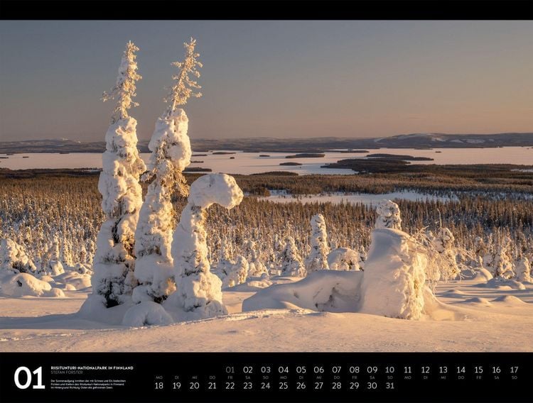 Produktbild: Nordische Welten Signature Kalender 2027