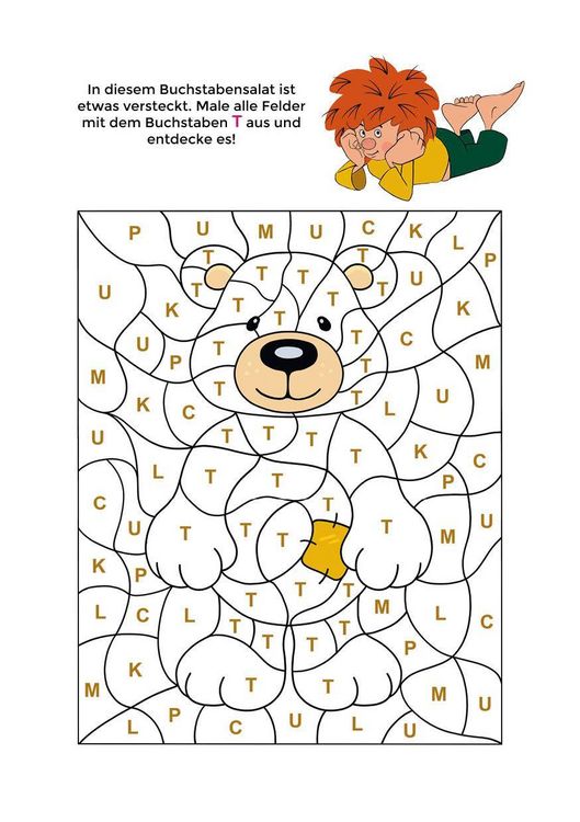 Produktbild: Lern-Spiel-Spa&szlig; mit Pumuckl - Mein Vorschulblock: Erste Buchstaben
