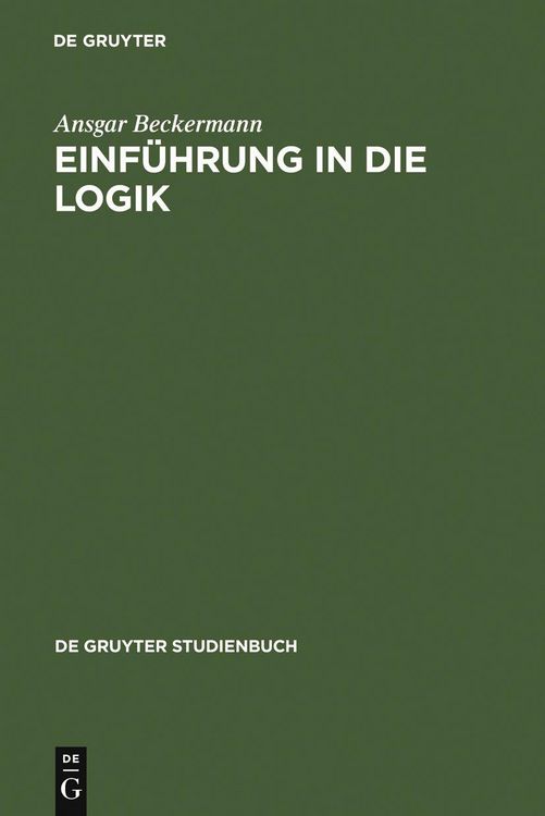 Produktbild: Einf&uuml;hrung in die Logik