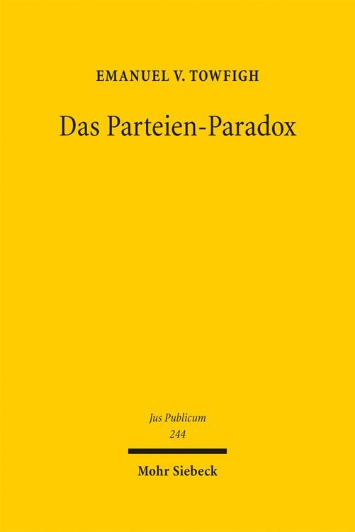 Produktbild: Das Parteien-Paradox
