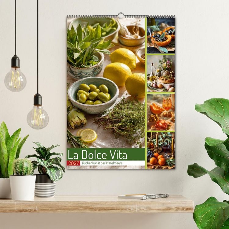 Produktbild: La Dolce Vita (Wandkalender 2027 DIN A2 hoch), CALVENDO Monatskalender