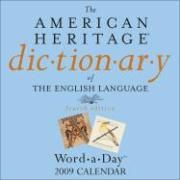 Produktbild: The American Heritage Dictionary of the English Language Word-A-Day Calendar