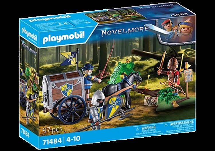 Produktbild: PLAYMOBIL 71484 - Novelmore - Überfall auf Transportwagen