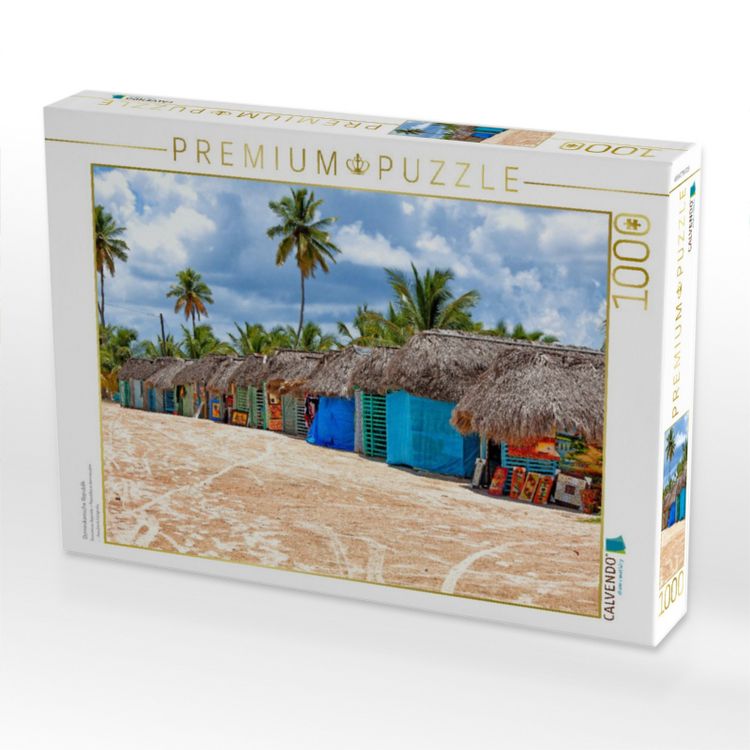 Produktbild: CALVENDO Puzzle Dominikanische Republik | 1000 Teile Lege-Gr&ouml;&szlig;e 64x48cm Foto-Puzzle f&uuml;r gl&uuml;ckliche Stunden