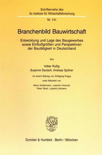 Produktbild: Branchenbild Bauwirtschaft.