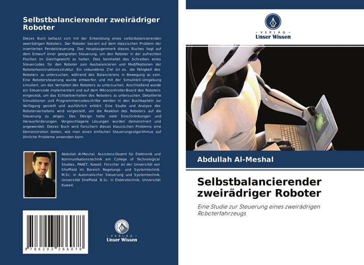 Produktbild: Selbstbalancierender zweir&auml;driger Roboter