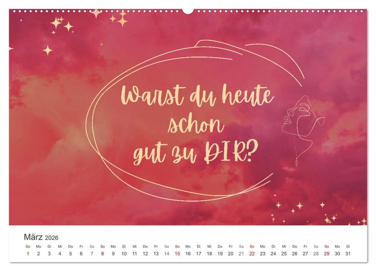 Produktbild: Lass Freude dein Kompass sein (hochwertiger Premium Wandkalender 2026 DIN A2 quer), Kunstdruck in Hochglanz