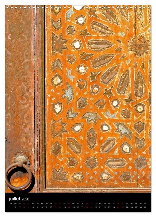 Produktbild: Au Maroc (Calendrier mural 2026 DIN A3 horizontal), CALVENDO calendrier mensuel