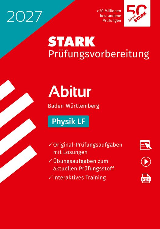 Produktbild: STARK Physik LF - Abitur 2027 BW - Pr&uuml;fungsvorbereitung