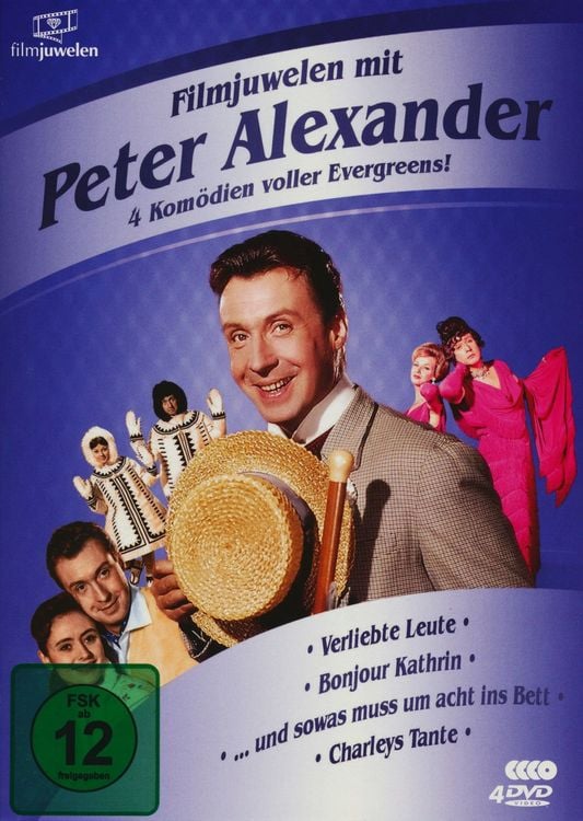 Produktbild: Filmjuwelen mit Peter Alexander: 4 Kom&ouml;dien voller Evergreens! [4 DVDs]
