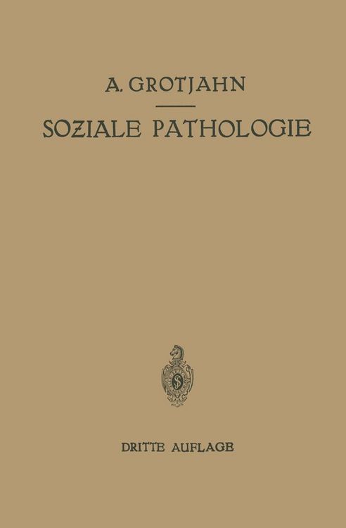 Produktbild: Soziale Pathologie