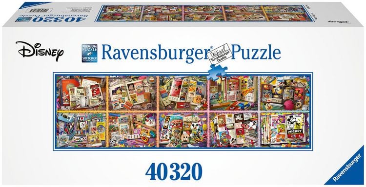 Produktbild: Puzzle Ravensburger WD: Mickeys 90. Geburtstag 40000 Teile