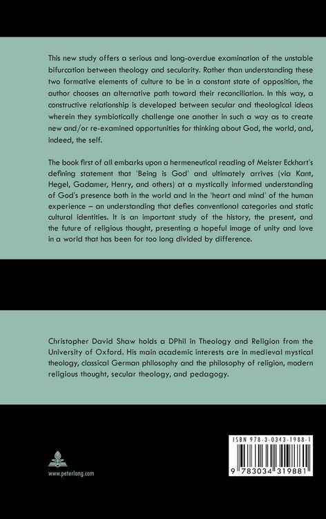 Produktbild: On Mysticism, Ontology, and Modernity
