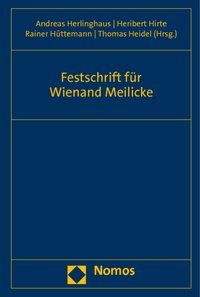 Produktbild: Festschrift f&uuml;r Wienand Meilicke