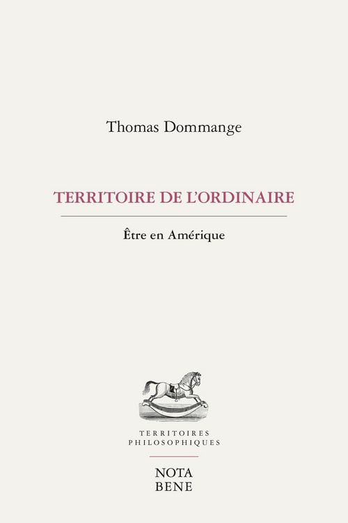 Produktbild: Territoire de l'ordinaire