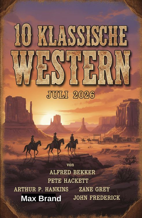 Produktbild: 10 Klassische Western Juli 2026