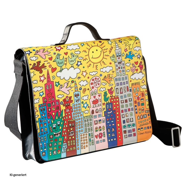 Produktbild: Goebel Umh&auml;ngetasche Pop Art James Rizzi My New York City Sunset Goebel
