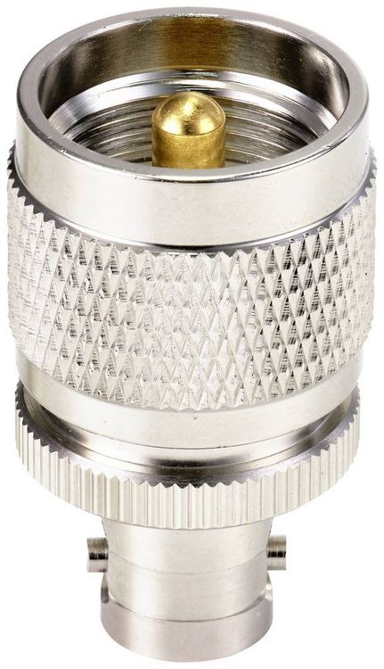 Produktbild: TRU COMPONENTS TC-10101504 BNC-Adapter BNC-Buchse - UHF-Stecker 1St.