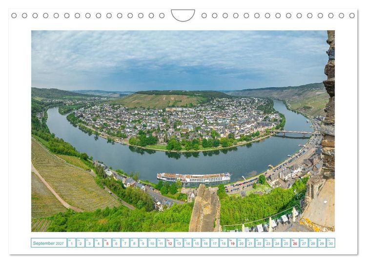 Produktbild: Naturwunder - Deutschlands Flussschleifen (Wandkalender 2027 DIN A4 quer), CALVENDO Monatskalender