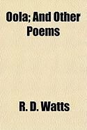 Produktbild: Oola; And Other Poems