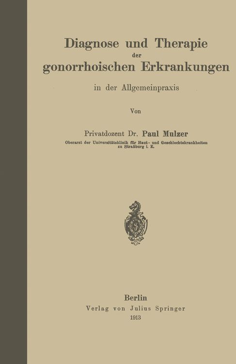 Produktbild: Diagnose und Therapie der gonorrhoischen Erkrankungen in der Allgemeinpraxis