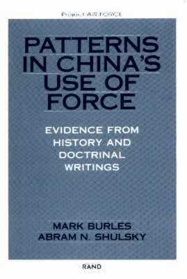 Produktbild: Patterns in China's Use of Force