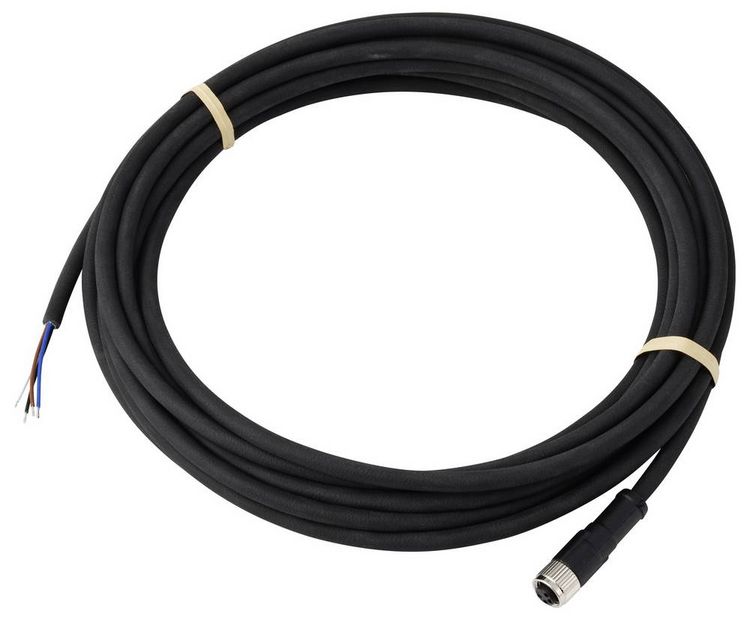 Produktbild: TRU COMPONENTS TC-13751948 Anschlussleitung M8 x 1 Buchse, gerade 5m Polzahl Sensoren: 4 1St.