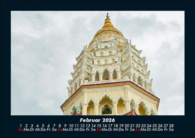 Produktbild: Tempel 2026 Fotokalender DIN A5