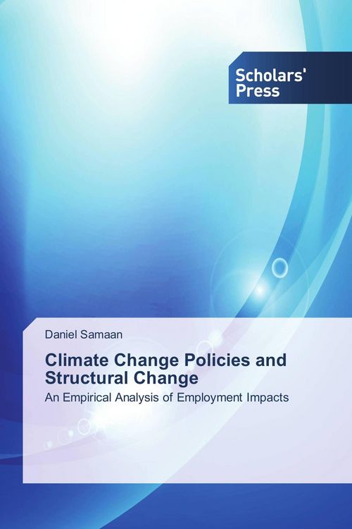 Produktbild: Climate Change Policies and Structural Change