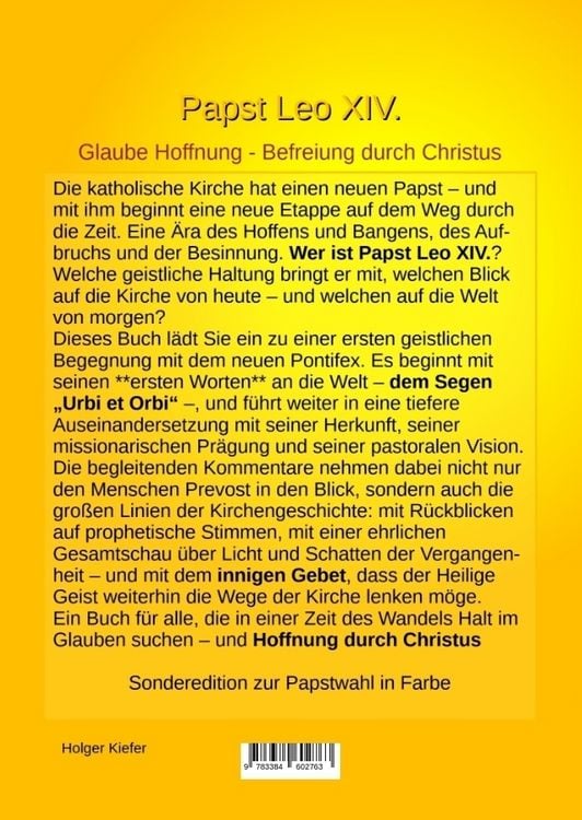 Produktbild: Papst Leo XIV.