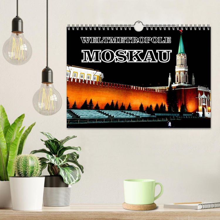 Produktbild: Weltmetropole Moskau (Wandkalender 2026 DIN A4 quer), CALVENDO Monatskalender