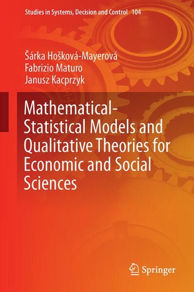 Produktbild: Mathematical-Statistical Models and Qualitative Theories for Economic and Social Sciences