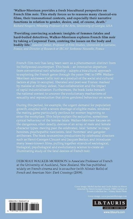 Produktbild: Classic French Noir Gender and the Cinema of Fatal Desire
