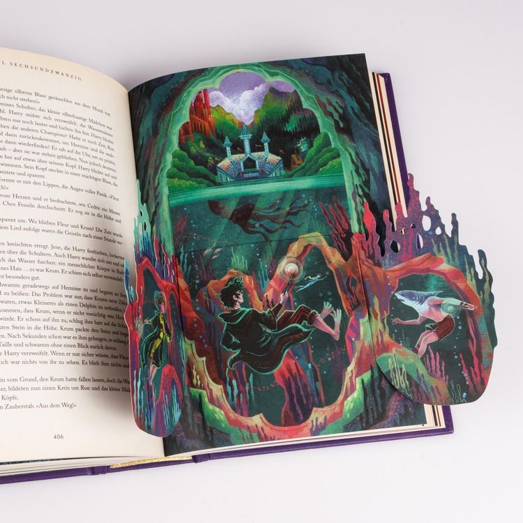 Produktbild: Harry Potter und der Feuerkelch (Papierkunst-Edition mit 3D-Aufklapp-Elementen 4)