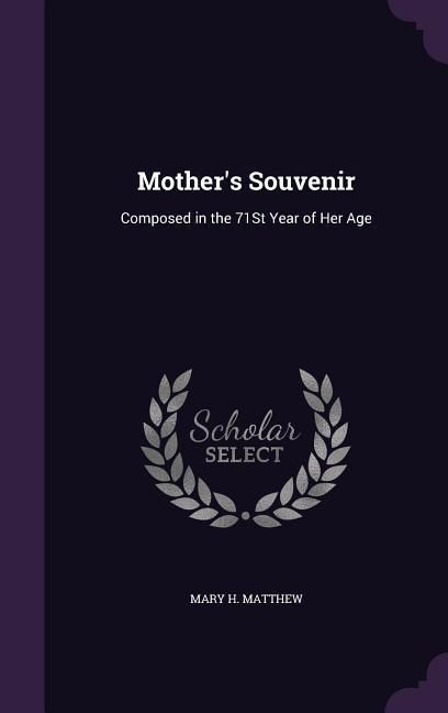Produktbild: Mother's Souvenir