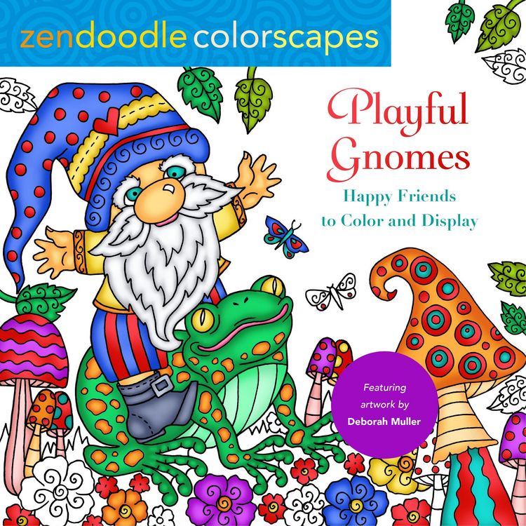 Produktbild: Zendoodle Colorscapes: Playful Gnomes